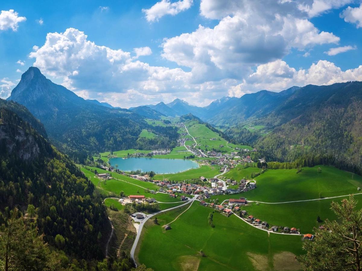 Alpenlodge, Ferienwohnung 3 티어제 외부 사진