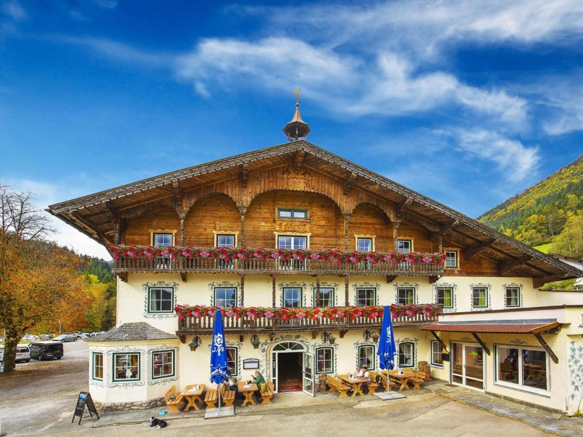 Alpenlodge, Ferienwohnung 3 티어제 외부 사진