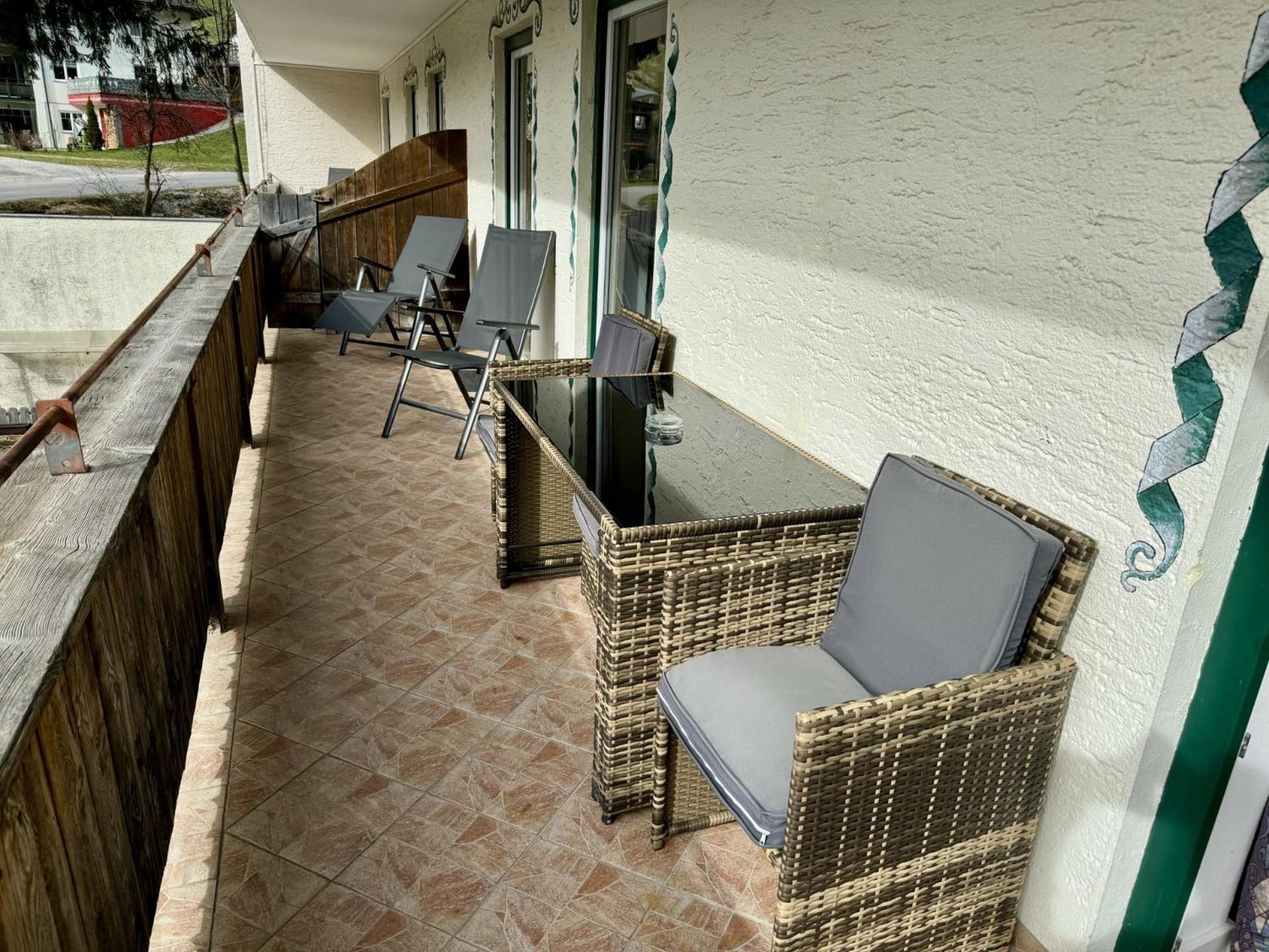 Alpenlodge, Ferienwohnung 3 티어제 외부 사진